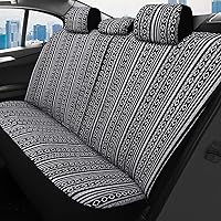 Vista 3 de Baja Saddle Blanket Car Seat Covers Full Set with Seat Belt Pads, Washable Breathable Seat Covers for Cars, Universal Fit Interior Covers for Most