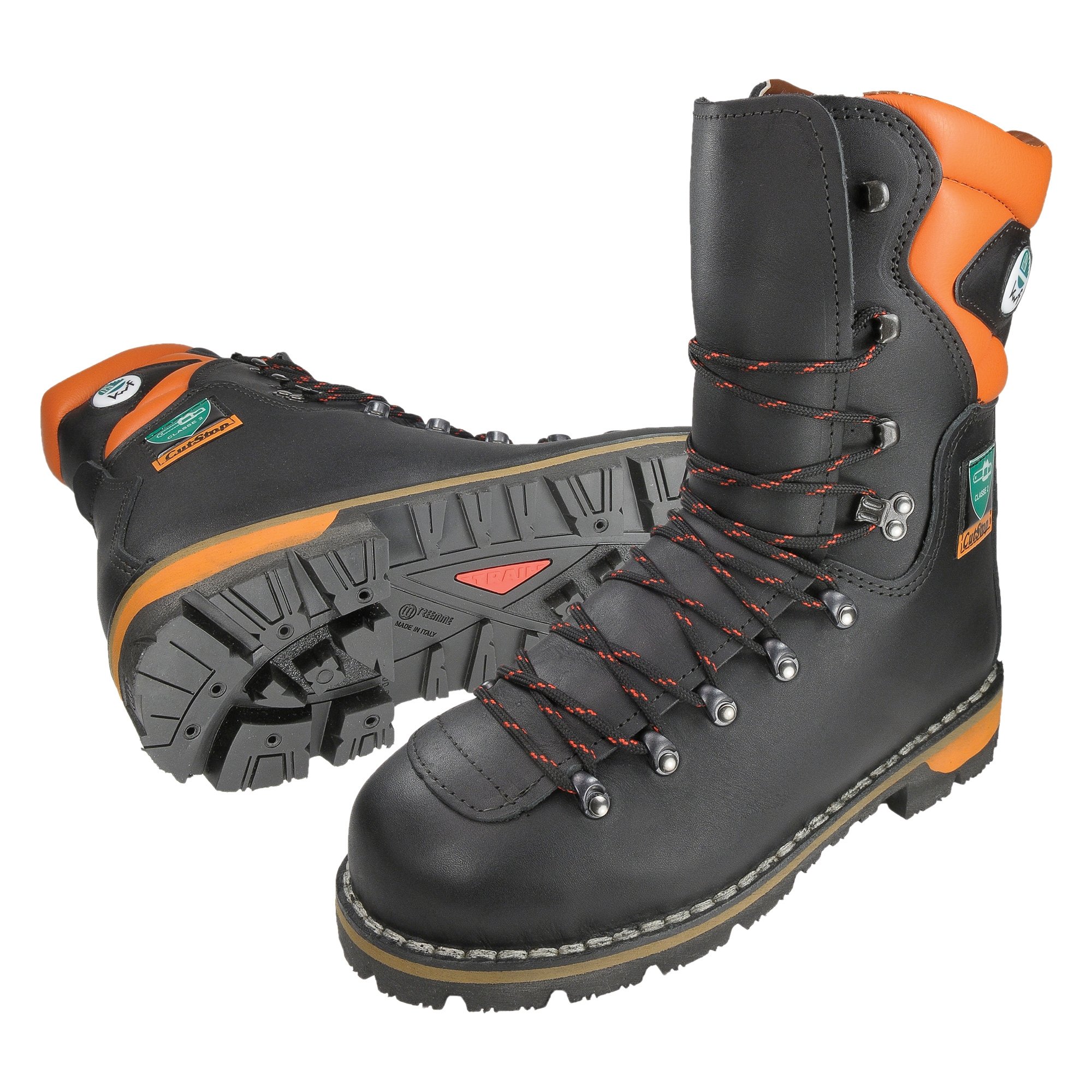 TREEMME Waldarbeiter Schnittschutzstiefel GR 42 Schnittschutz Klasse 2 S3 :  Amazon.de: Fashion