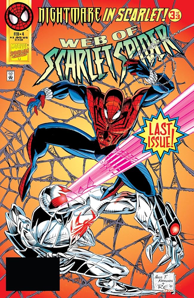 Amazon.com: Web of Scarlet Spider (1995-1996) #4 (of 4