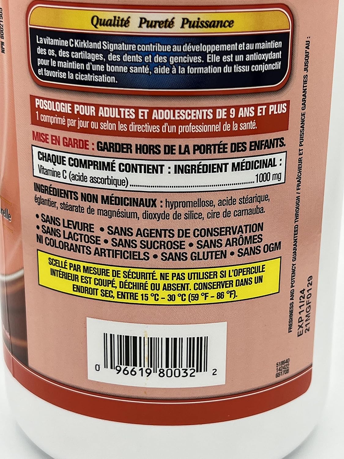 Buу 1 gеt 1 🔥 Kirkland Signature Vitamin C, 1000mg, 500 Tabs