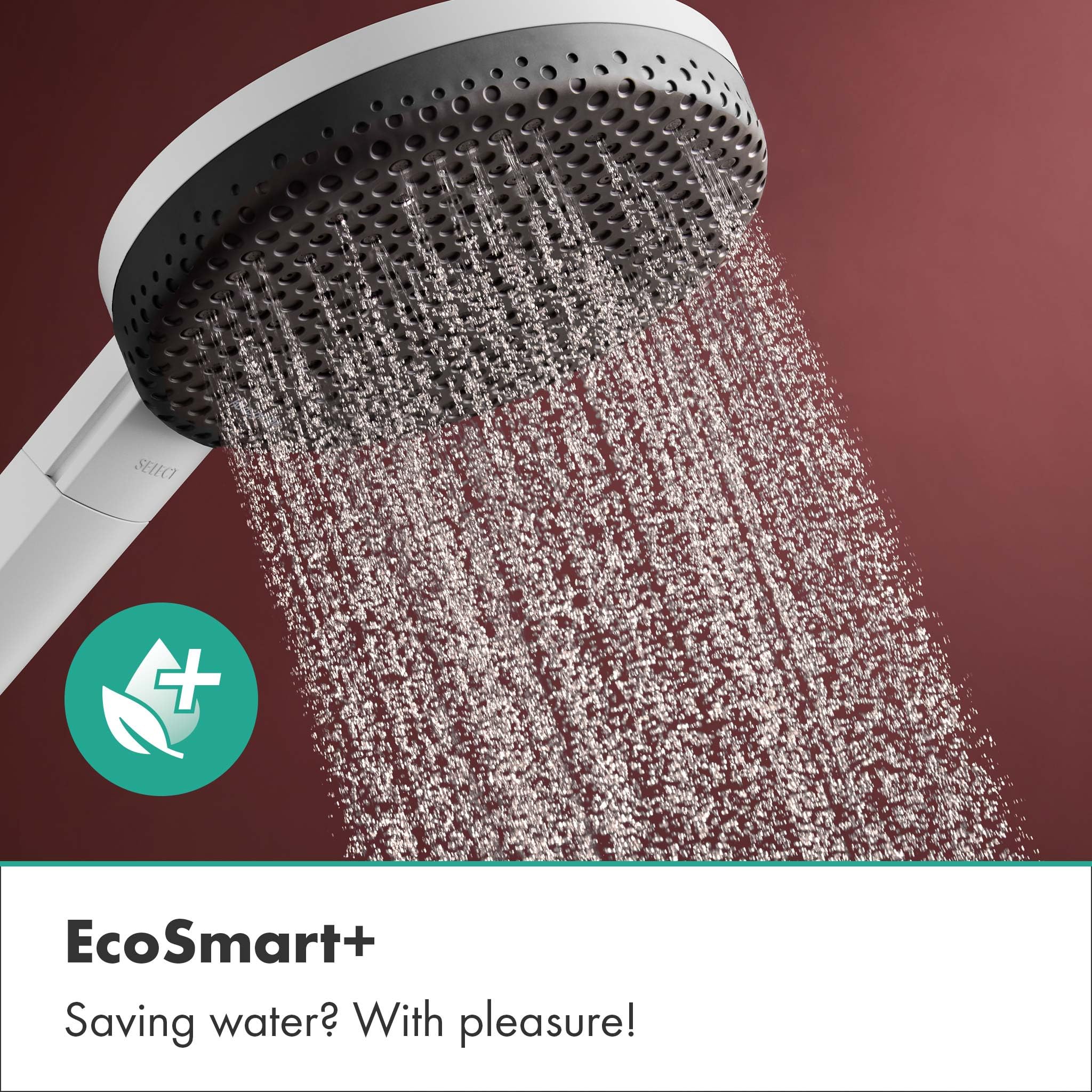 hansgrohe Raindance Alive Select S, Water-Saving Shower Head 5,7 l/min (EcoSmart+) - Image 4