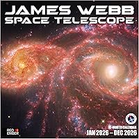 Red Ember James Webb Space Telescope 2026 Wall Calendar - 12x24" Stunning Cosmic Images, Thick Paper, Astronomy Gift