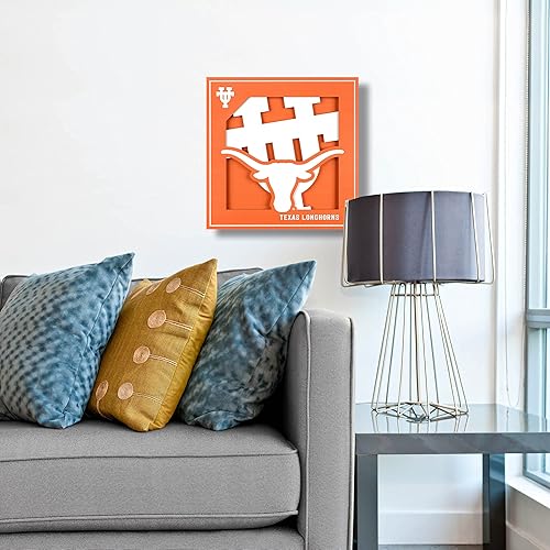 Vista 108 de YouTheFan NCAA Alabama Crimson Tide 3D Logo Series - Arte de pared - 12 x 12