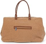 Childhome, Mommy Bag, Changing Bag, Maternity, Travel Bag, Large Capacity, Changing Mat, Adjustable Shoulder Strap, Compartmentalised, Insulated Pocket, Suitcase Pocket, Teddy beige - 4