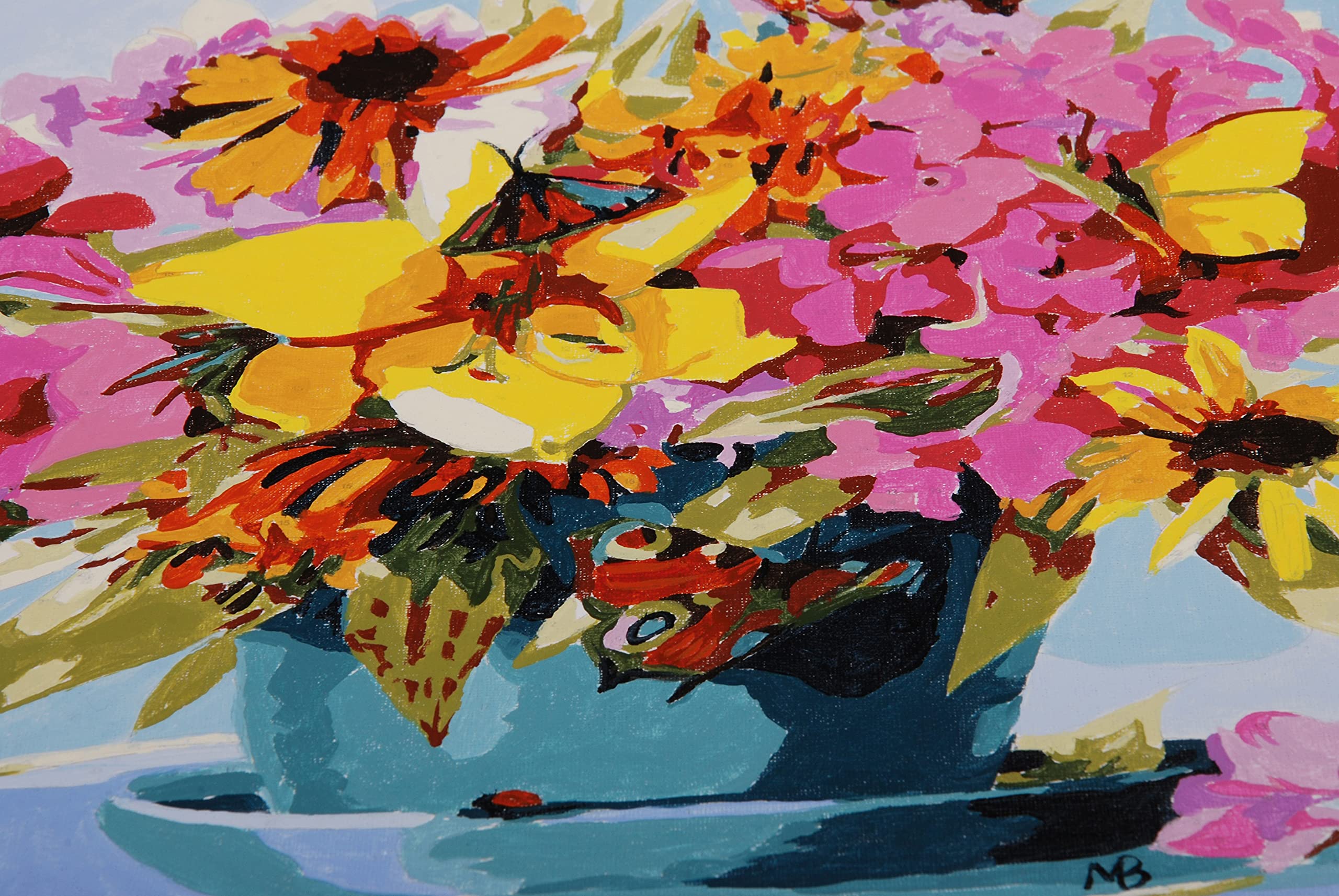 Lanarte Kit de Broderie au Point de Croix, Multicolore, 50x40cm
