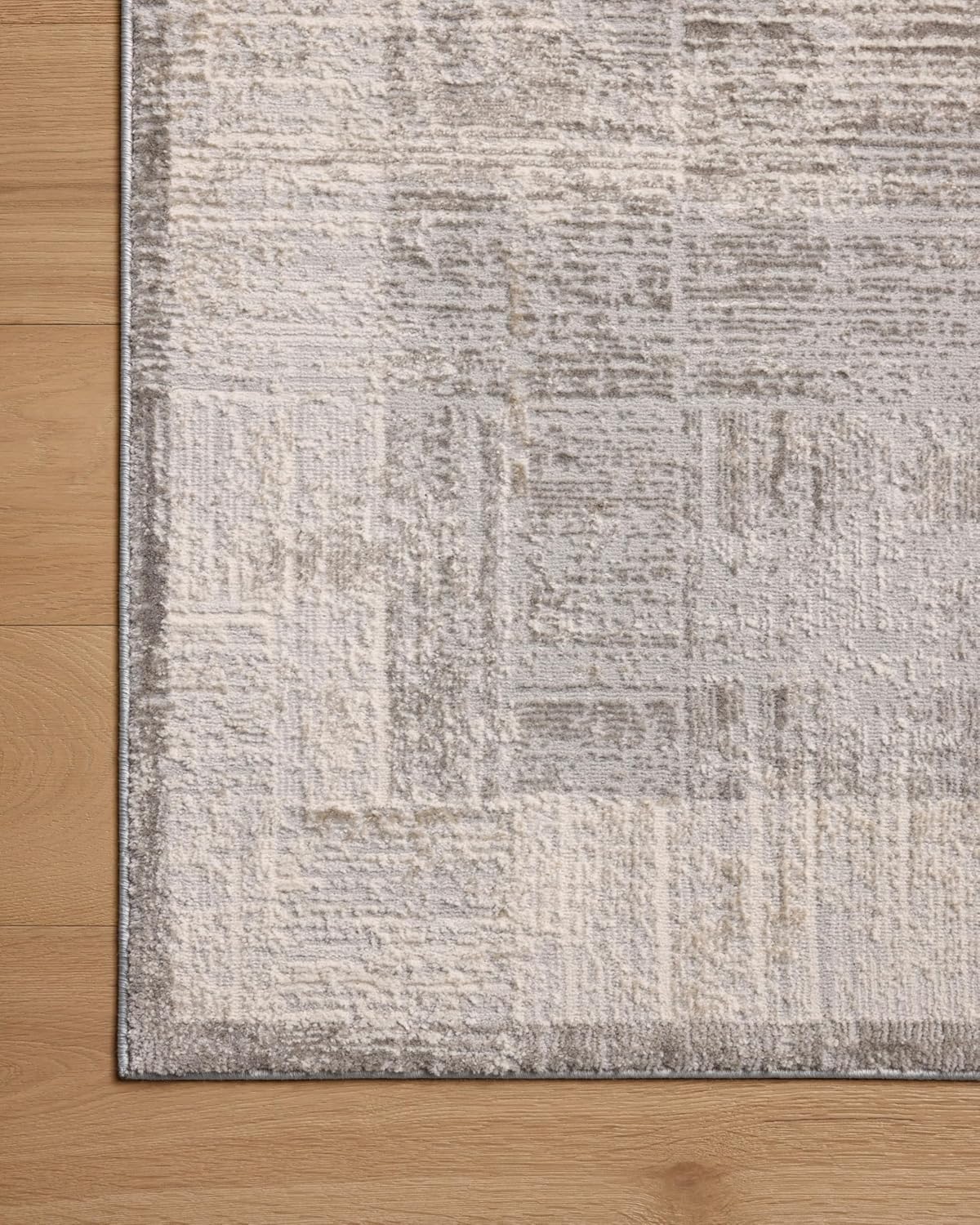 Loloi Hollis Collection HOL-04 Smoke/Mist 6'-7" x 9'-3" Area Rug