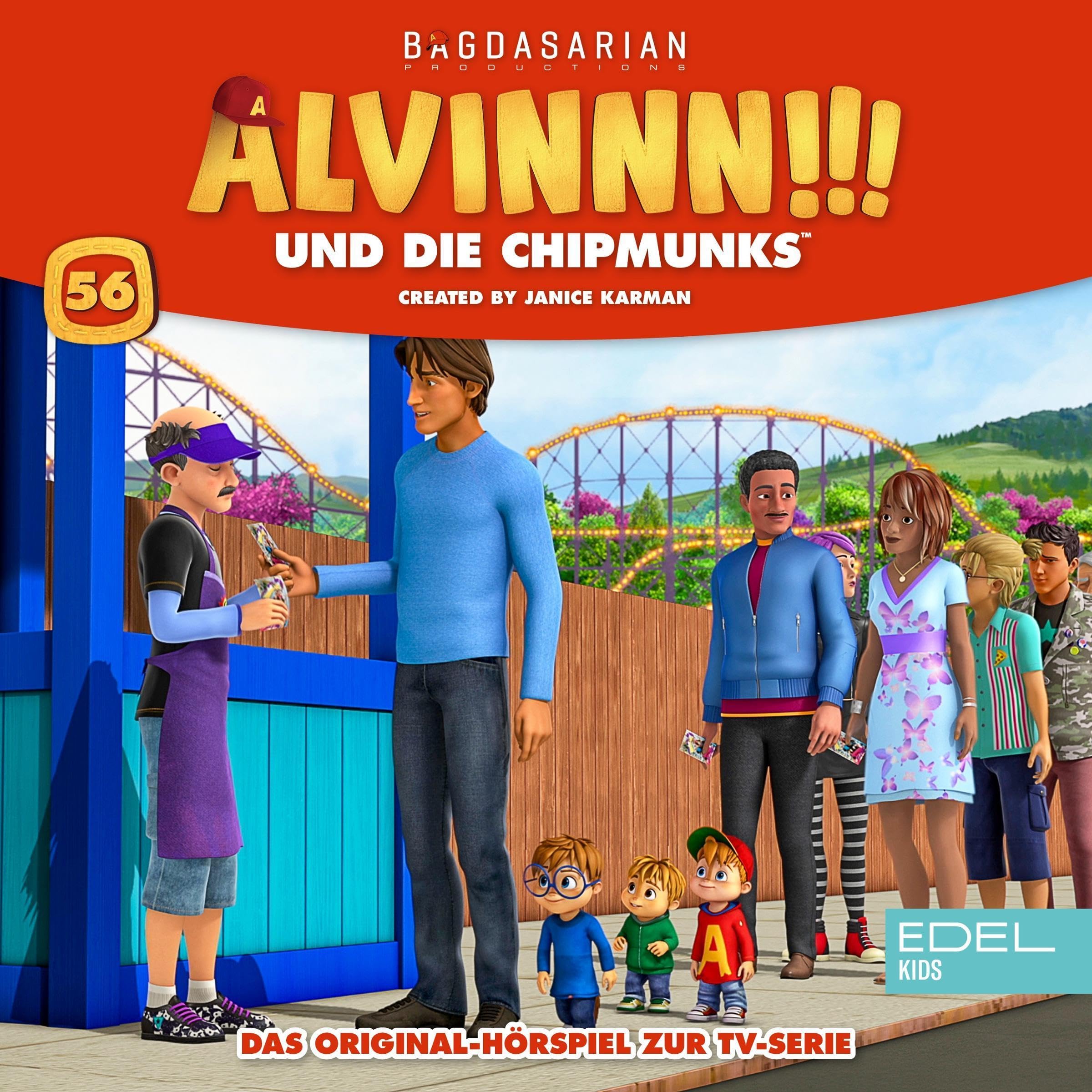 Cover art for Alvin und die Chipmunks (Das Original-Hörspiel zur TV-Serie), Folge 56