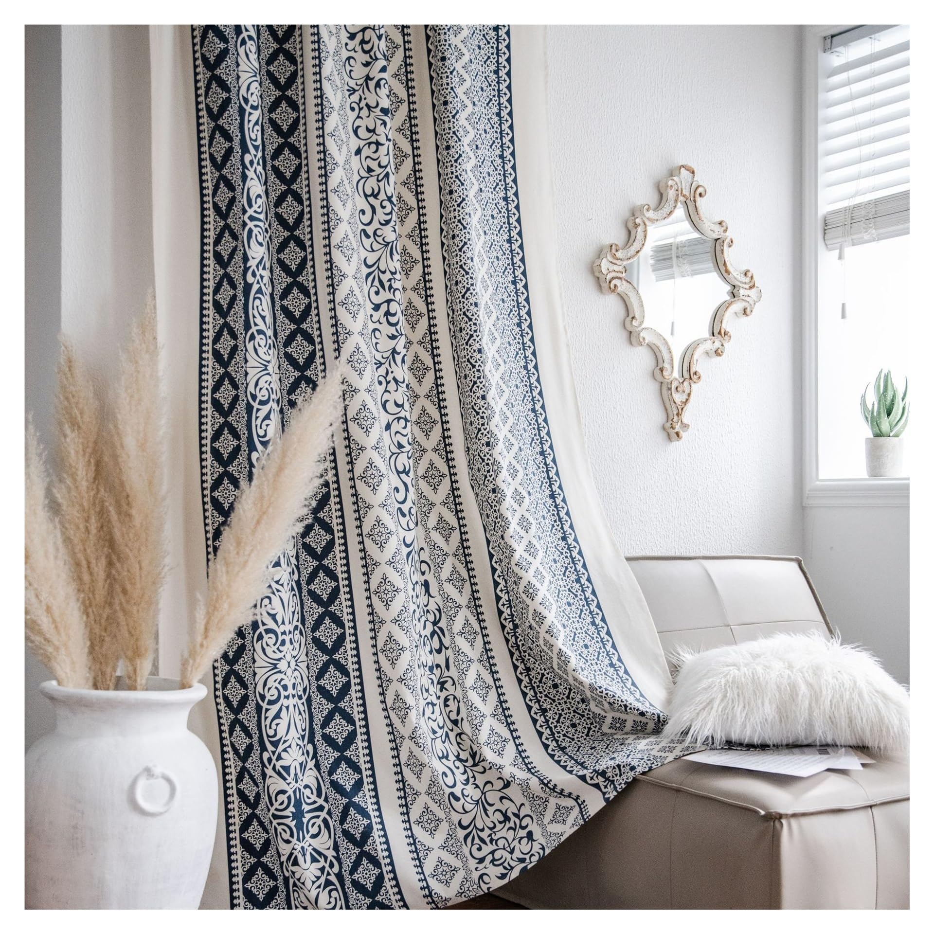 Rideaux pour salon et balcon créant une ambiance intimiste