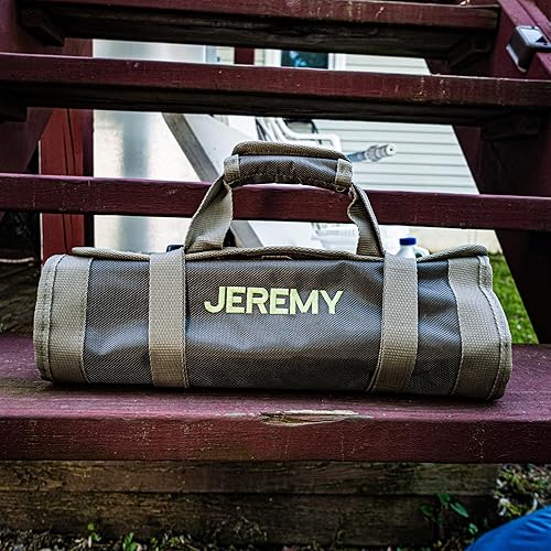 Vista 13 de The Ryker Bag PRO - Bolsa oficial organizadora de herramientas con 4 bolsas desmontables y organizador de llaves, para mecánico, motocicletas Bolsa