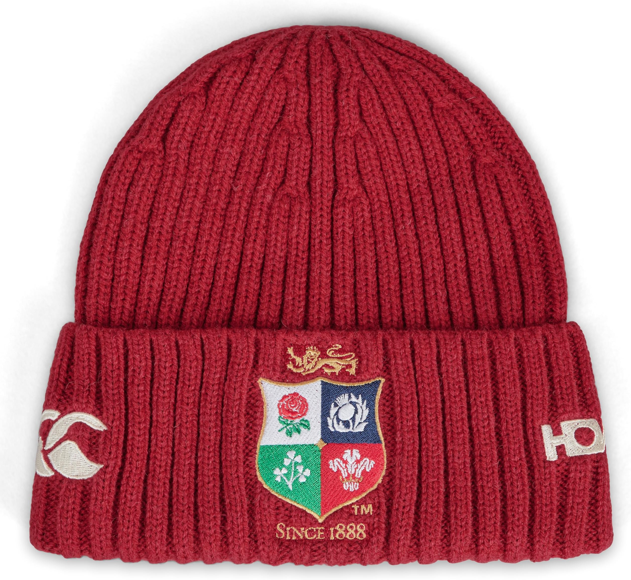 Canterbury Unisex British & Irish Lions Beanie Hat | Official British & Irish Lions Licensed Product Beanie