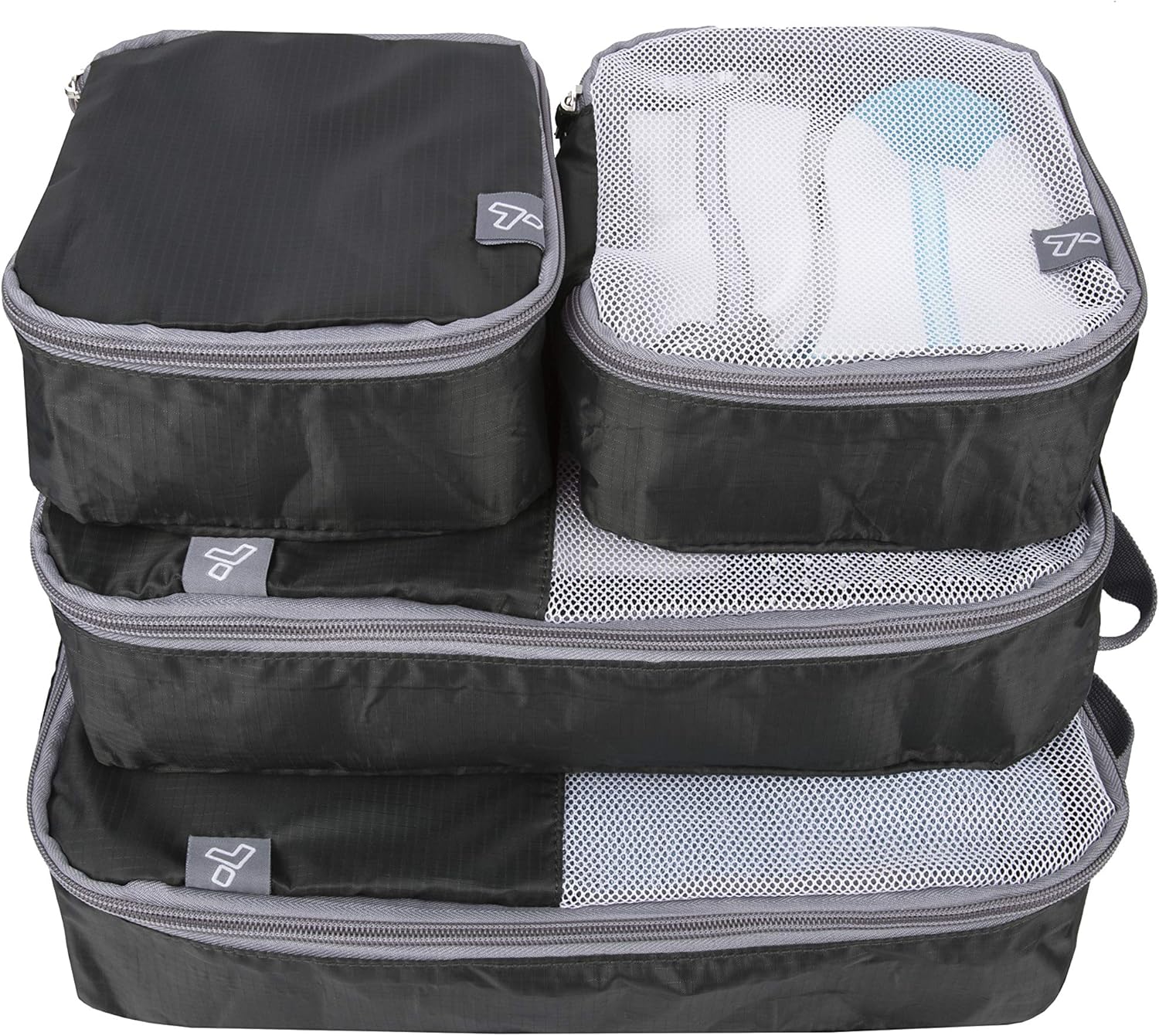 Travelon 4-Piece Soft Packing Organizer Set for Effortless Travel Travelon 4-Piece Soft Packing Organizer Set for Effortless Travel