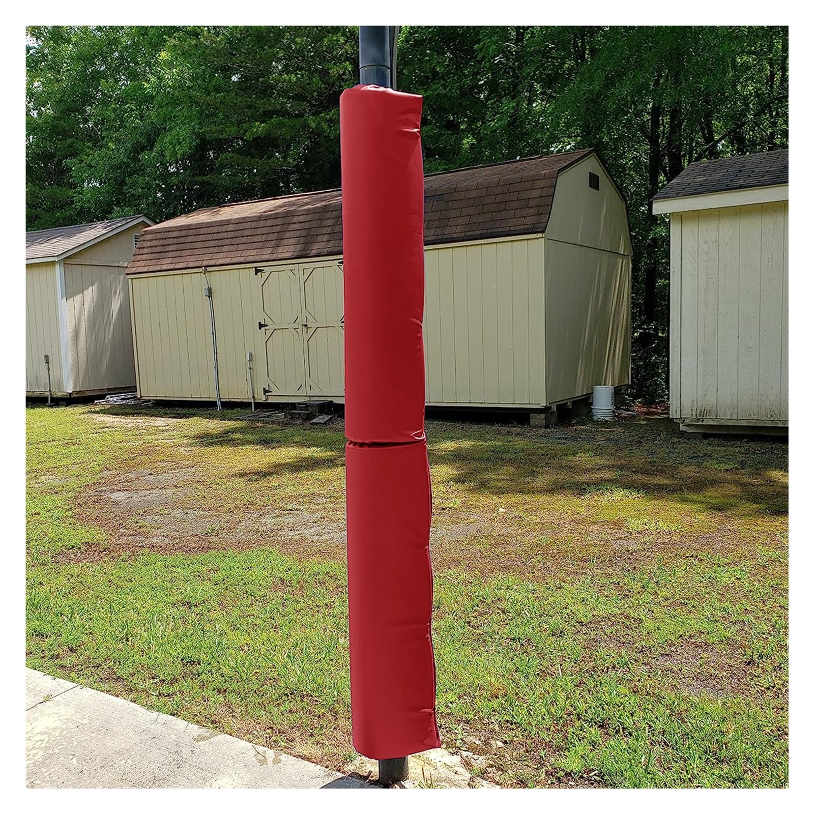 Cuscinetti protettivi per pali da basket, coperture impermeabili di sicurezza per uso esterno, accessori essenziali per attrezzature sportive, resistenti involucri per pali da garage per protezione