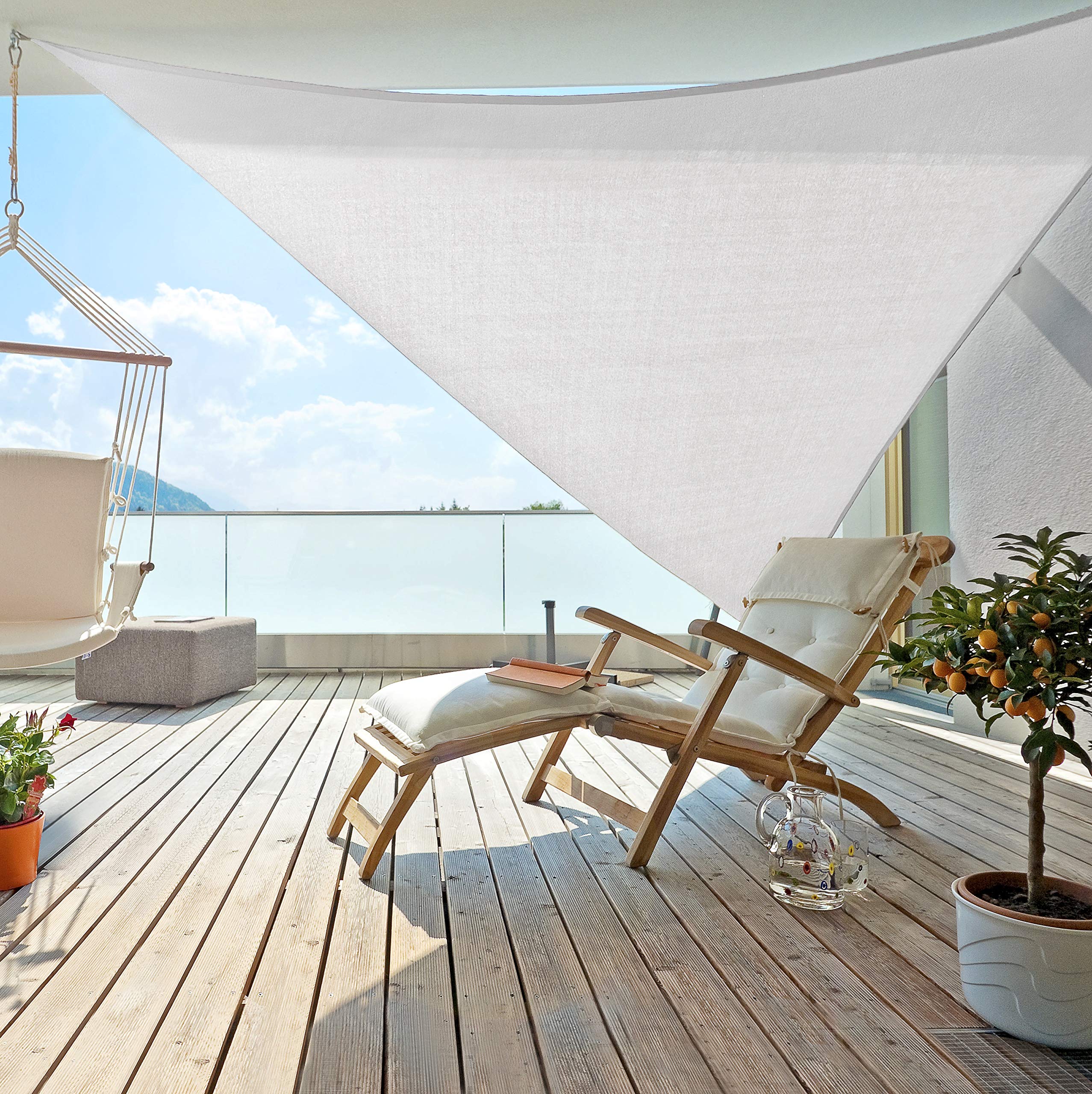 Tenda A Vela Triangolare 3,6m Windhager - Terracotta, Per Esterno - Foto 3