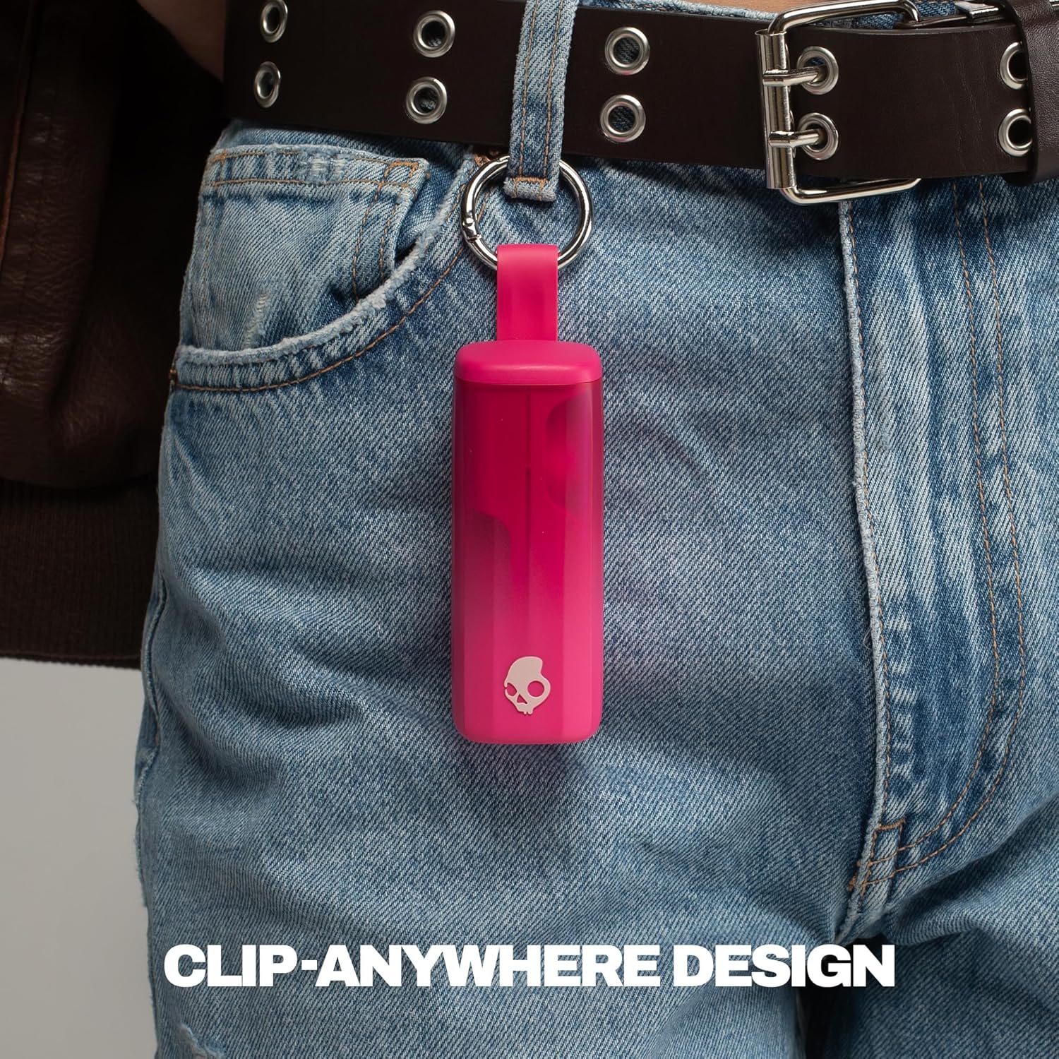 Skullcandy Method 360 ANC Wireless Earbuds with Sound by Bose - Crazy Pink | In-Ear Fit, Premium Active Noise Cancellation, 40 Hours Battery, Sweat and Water Resistant, Microphone for iPhone Android