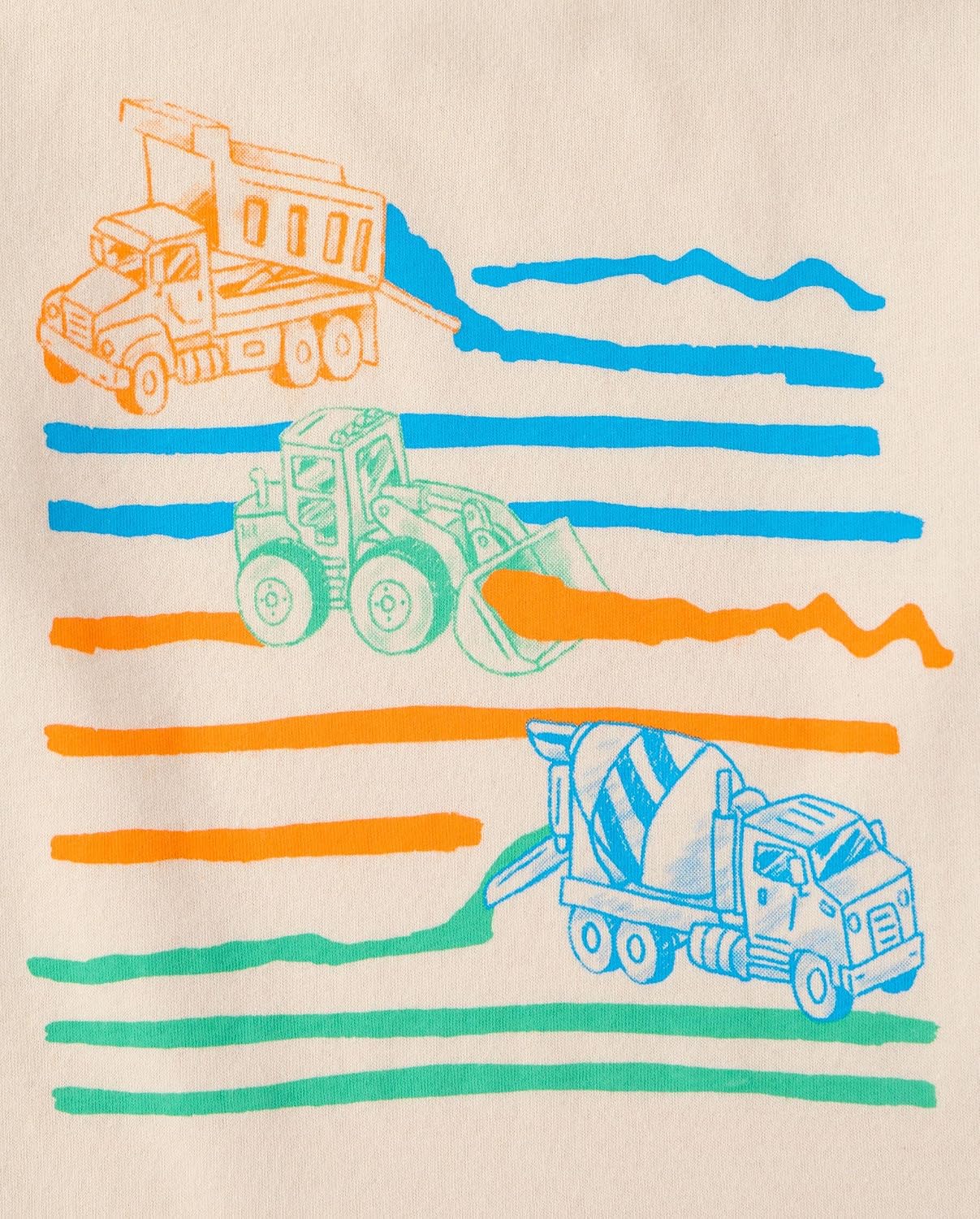 The Children's Place Baby Boys' and Toddler Short Sleeve Graphic T-Shirts,5-Pack