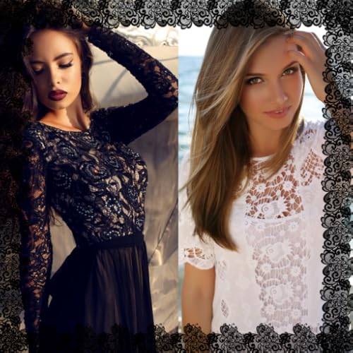 Lace Photo Collage Maker
