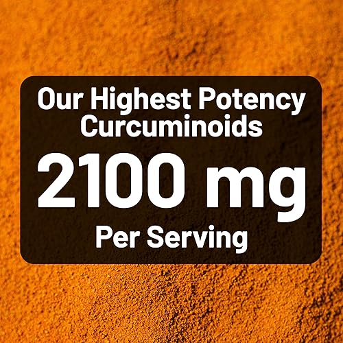Miniatura 4 de NatureWise Curcumina de cúrcuma + jengibre 2400 mg  Curcuminoides ultra altos 2100 mg  Extracto de cúrcuma + jengibre  Extra fuerte y absorción