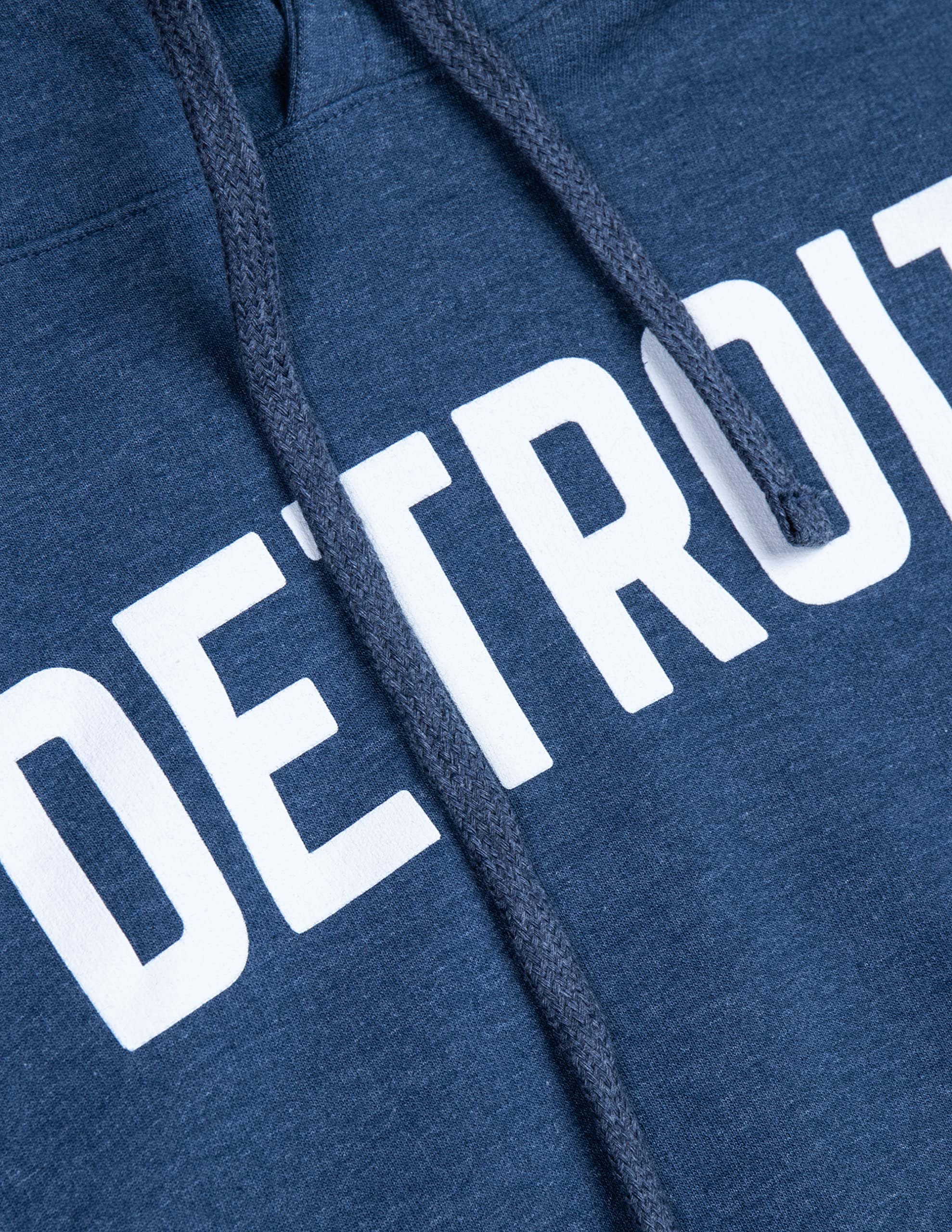 Detroit | Classic Retro City Grau Blau Rot Schwarz Detroiter 313 Cool Michigan Herren Damen T-Shirt