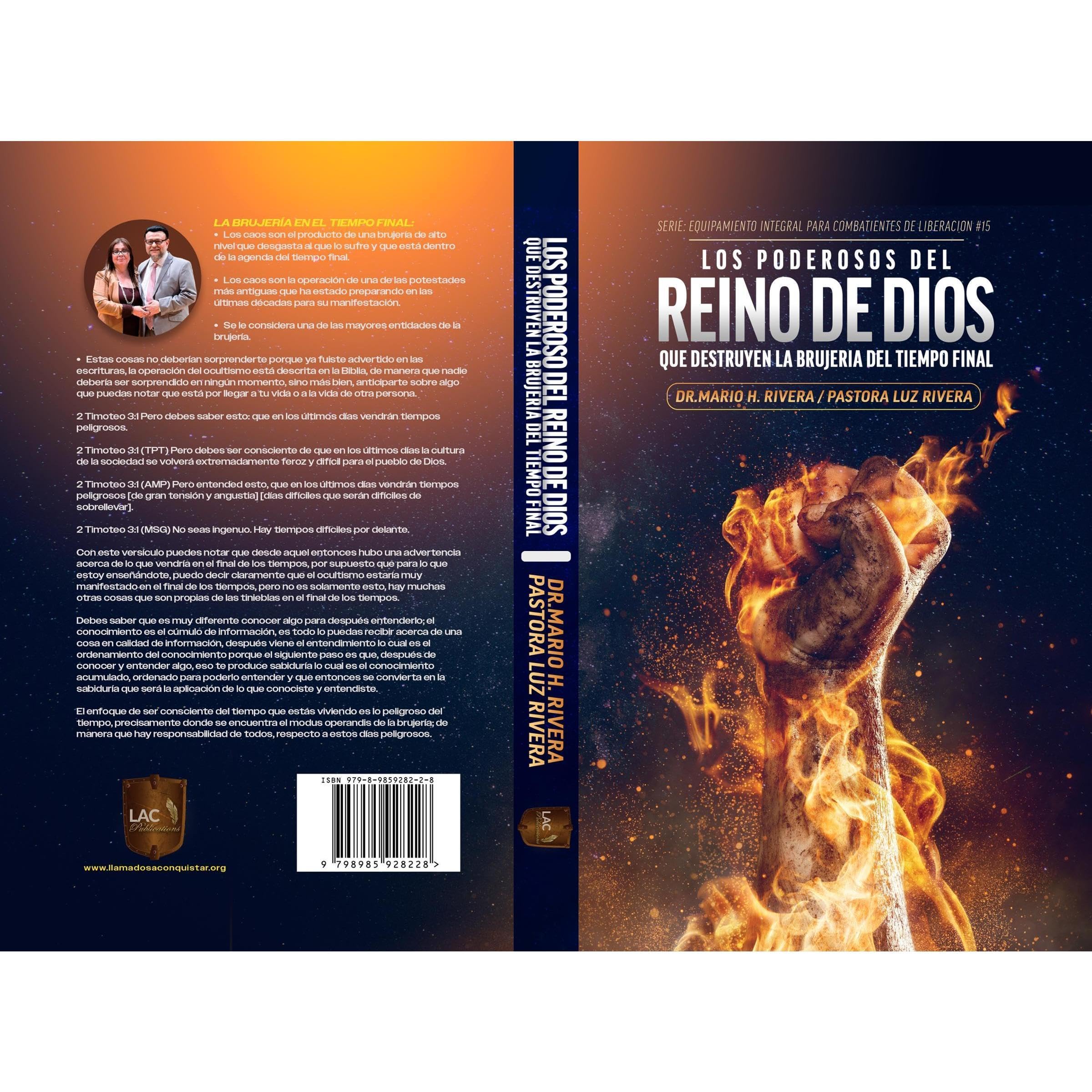 LOS PODEROSOS DEL REINO DE DIOS QUE DESTRUYEN LA BRUJERIA DEL TIEMPO DE DIOS.