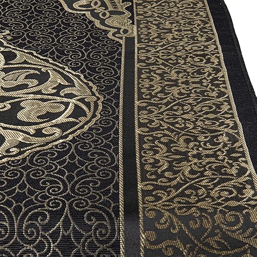 Miniatura 8 de Modefa Juego de regalo de alfombrilla de oración islámica  Janamaz Sajadah de viaje delgada en bolsa de regalo de tafetán con cuentas de oración