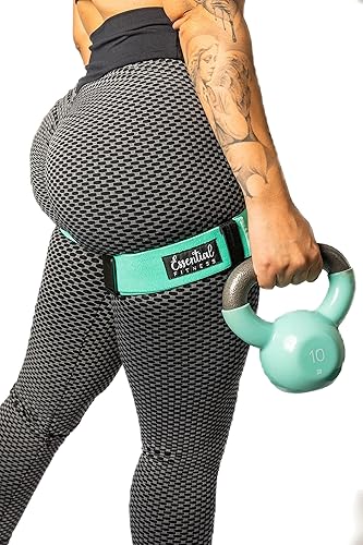 Miniatura 2 de Essential Fitness Bandas BFR para mujer  Bandas de entrenamiento de glúteos  Bandas de supresión de piernas para restricción del flujo sanguíneo