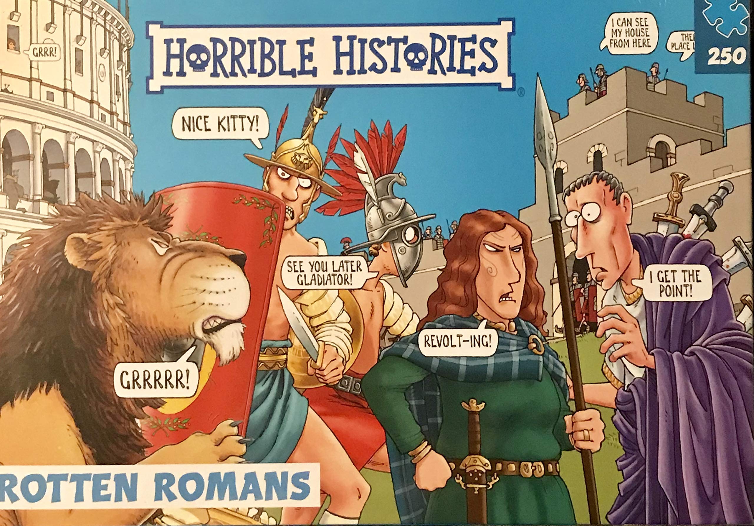 Paul LamondHorrible Histories Children's 250 Piece Jigsaw Puzzle - Rotten Romans