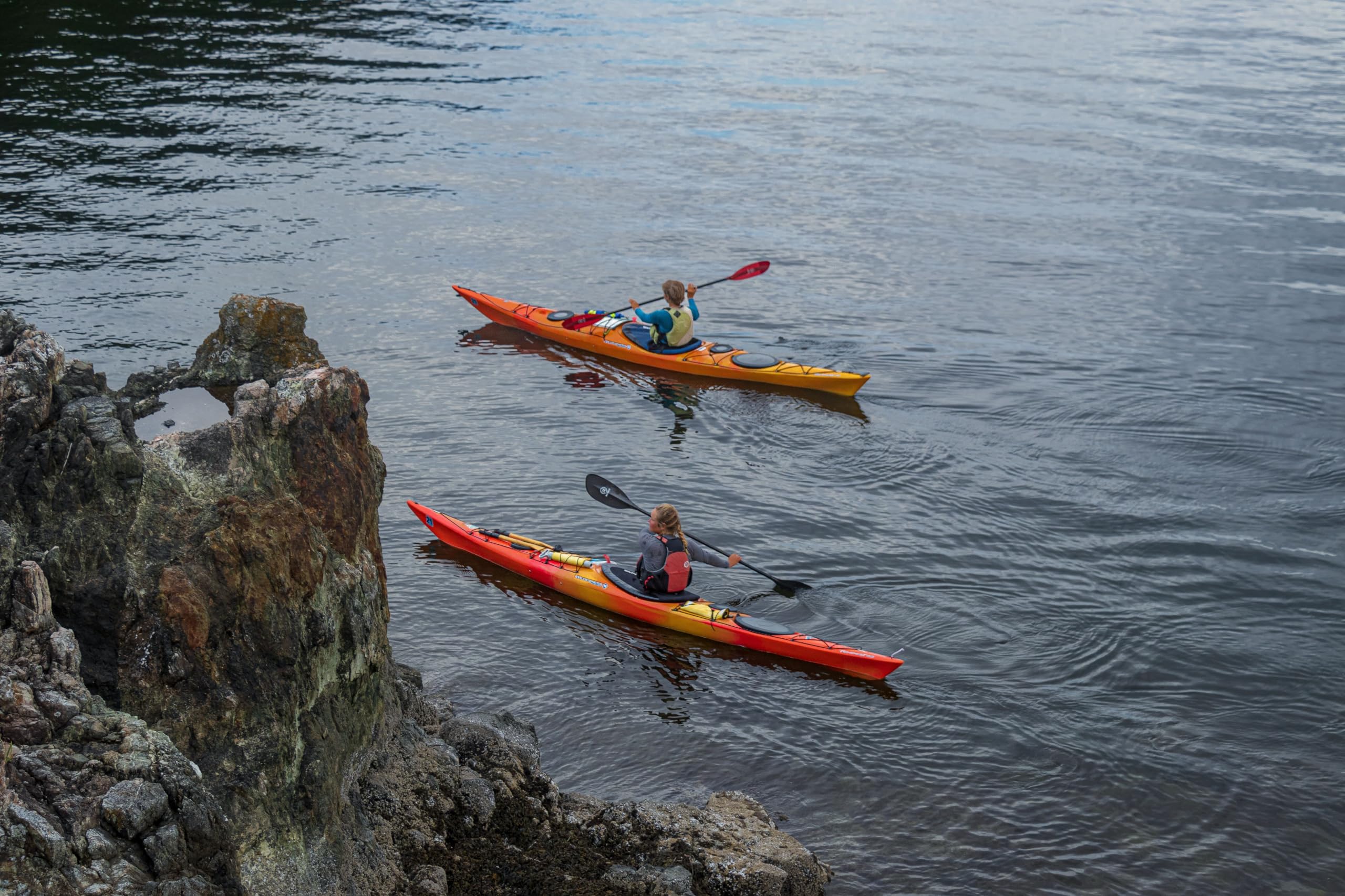 Wilderness Systems Tempest 165 | Sit Inside Touring Kayak | Adjustable Skeg - Phase 3 Air Pro Seating | 16' 6