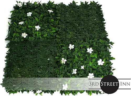 Miniatura 1 de Milltown Merchants Seto artificial  Planta artificial para exteriores  Gran sustituto de boj e hiedra  Difusor de sonido  Paneles de vegetación