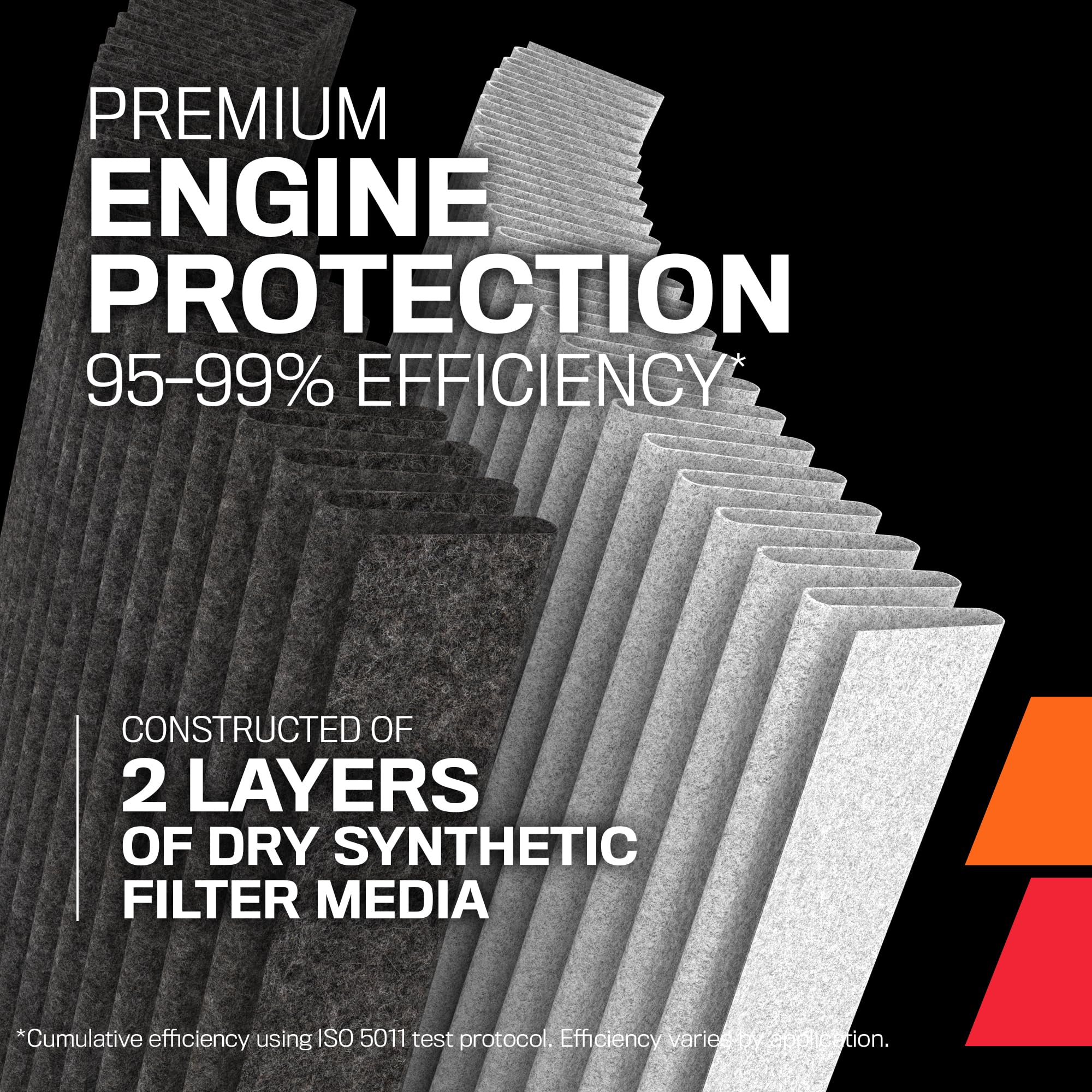 K&N Filtro Aria Nero Dryflow Universale Rotondo 62mm flangia, 89mm diametro esterno, 102mm altezza (RU-3118HBK)