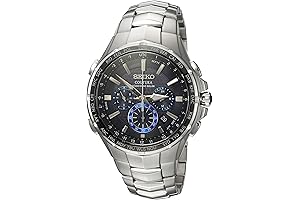 Seiko Coutura Collection SSG010 Men's Solar-Powered Chronograph Watch