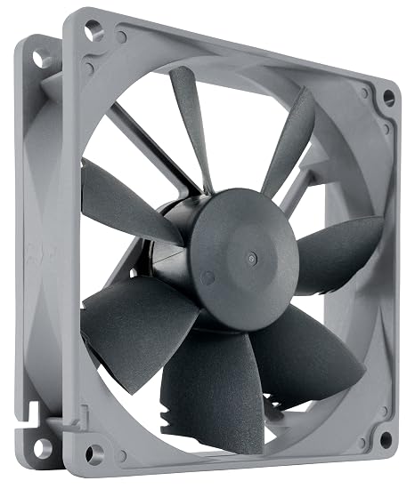 Noctua NF-B9 redux-1600, PWM Quiet Fan | High Airflow, Low Noise, 25mm Thick Fan for PC and Electronics Cooling Streamlined Package 1600rpm 4-Pin PWM