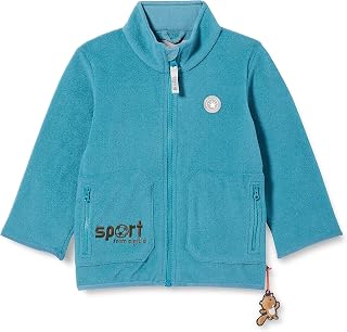 sigikid Boy's Fleecejacke aus Polarfleece für Mini Jungen in den Größen 98 bis 128 fleece jacket, petrol,