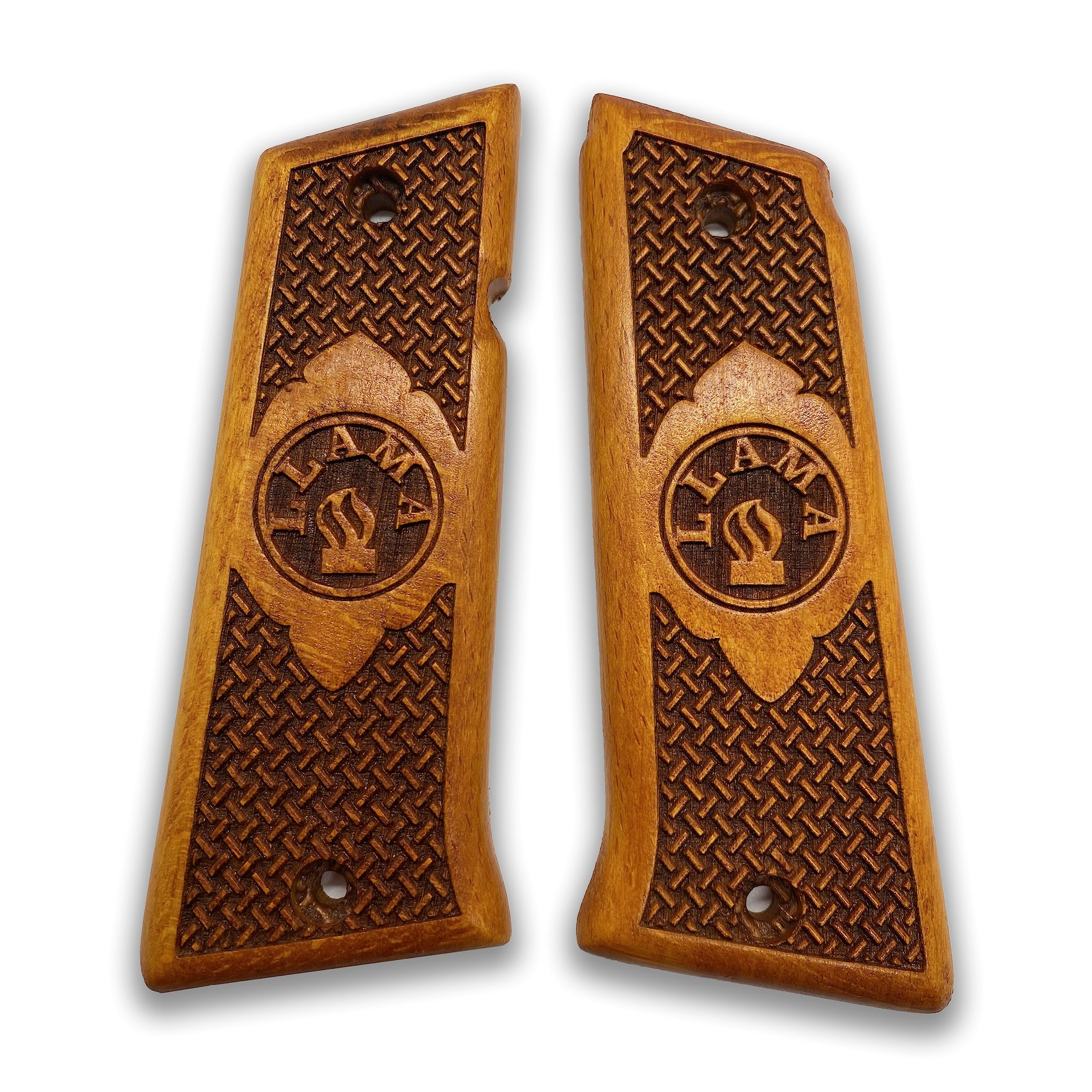 Poignées De Luxe Pour Pistolet 1911 – Bois Noir Acrylique – DLX Luxe
