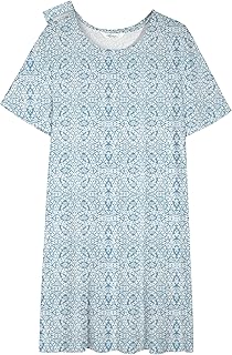 AVIIER 100% Cotton Hospital Gowns for Women Open Back Tear Away Post Shoulder Surgery Dress Adaptive Clothing Nightgowns