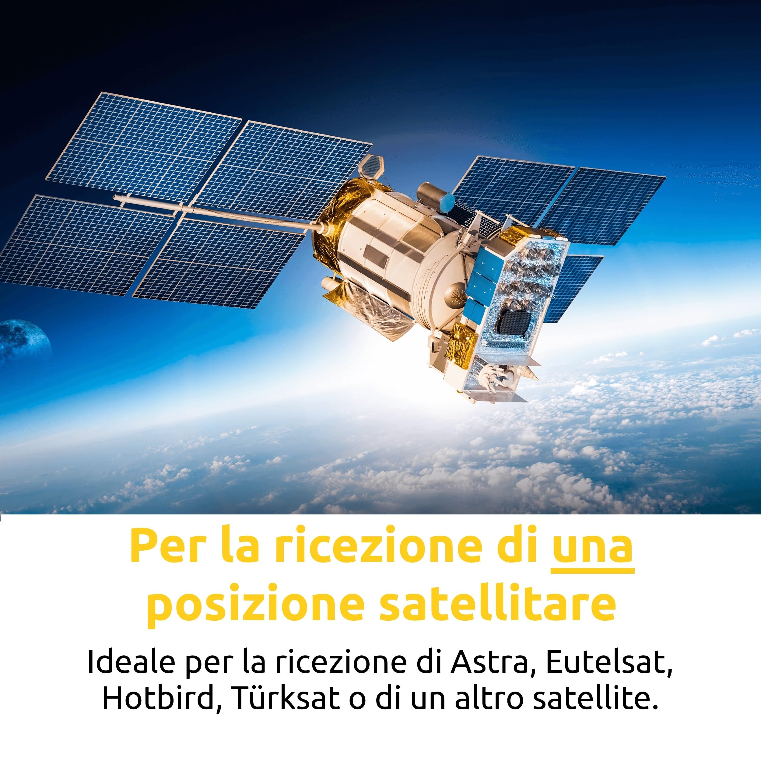 TechniSat DIGIDISH 45 - Parabola satellitare per 2 partecipanti (parabola da 45 cm con supporto a muro e Universal-Twin-LNB in un alloggiamento resistente alle intemperie) beige