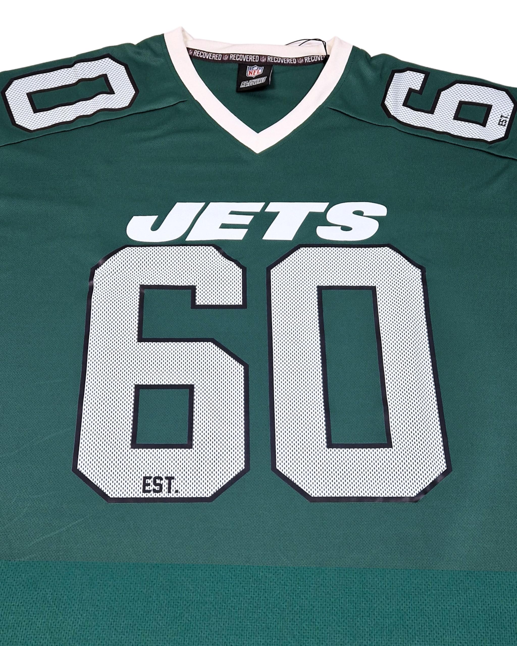 Recovered NFL T-Shirt Jersey Trikot American Football Fanshirt Teamlogo Nummer Sommer Oversized
