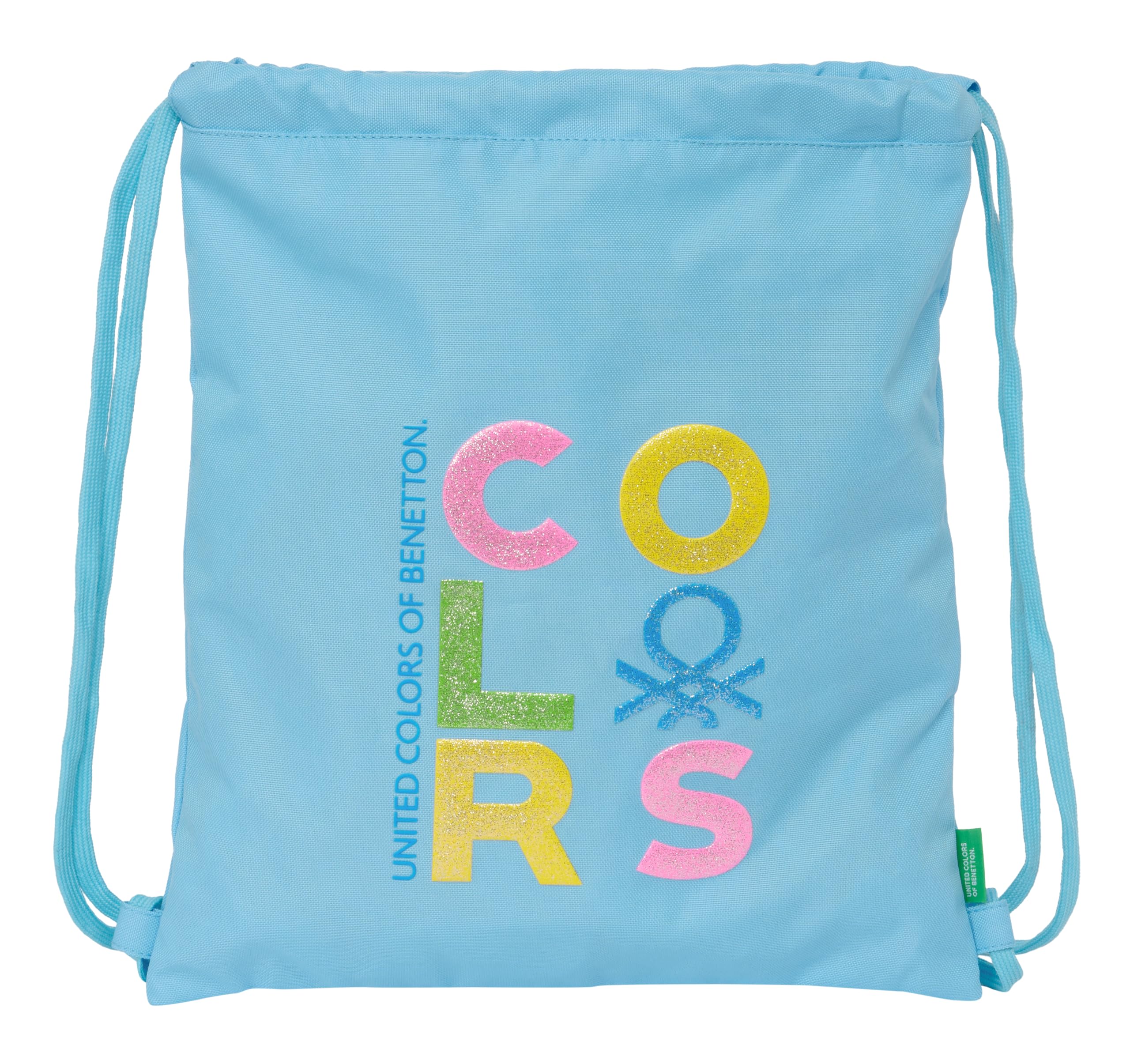 Safta M196 KAPPA - Mochila Saco Plano Grande, Mochila, Ideal para Niños de Diferentes Edades, Cómoda y Versátil, Calidad y Resistencia, 35x40 cm, Color Azul marino Unisex niños (Pack de 1)