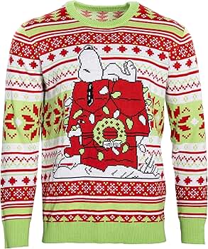 Sweatshirt Uniqlo Sudadera Peanuts Snoopy Santa Navideña Rojo
