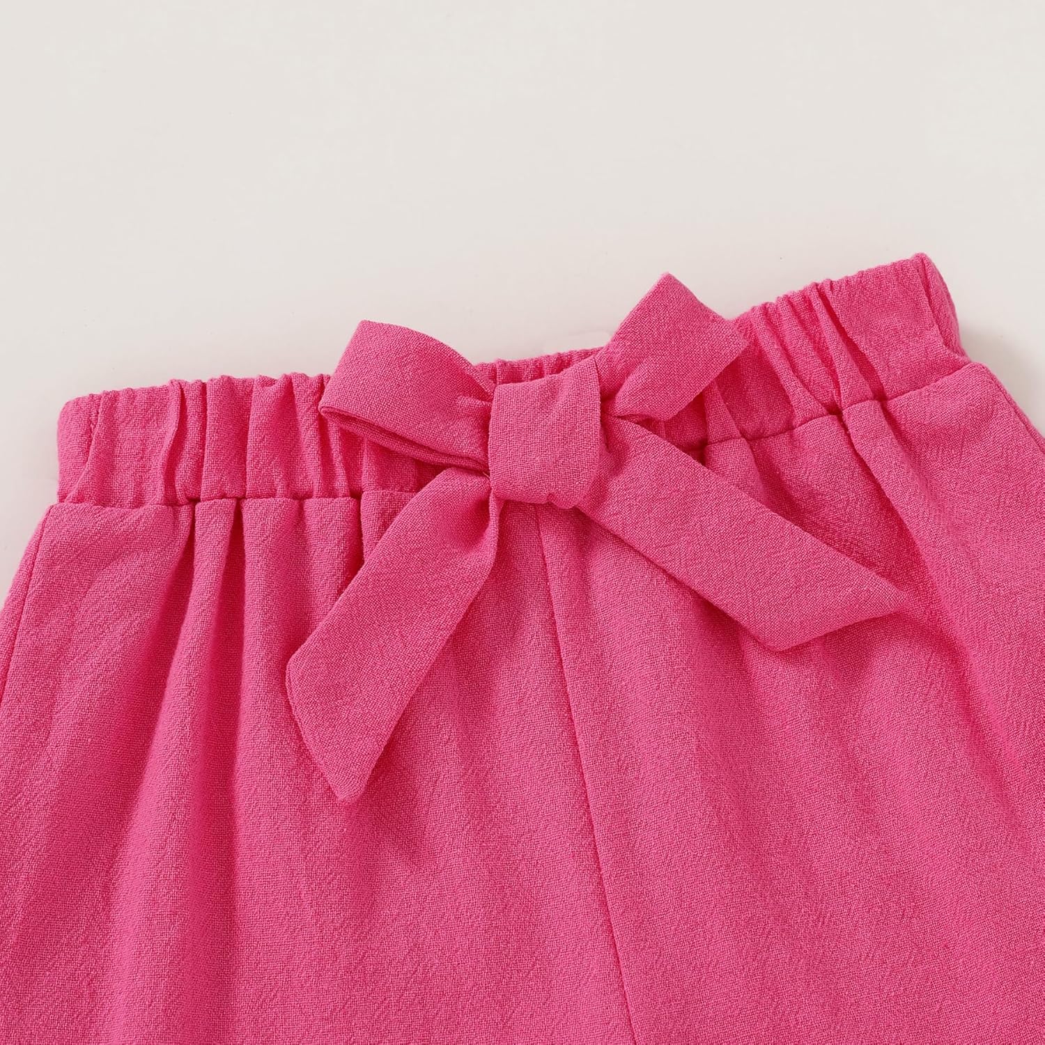 YOUNGER TREE Toddler Baby Girls Clothes Sunflower T-shirt + Bowknot Shorts with Cute Summer Girl Clothes Set - Image 6