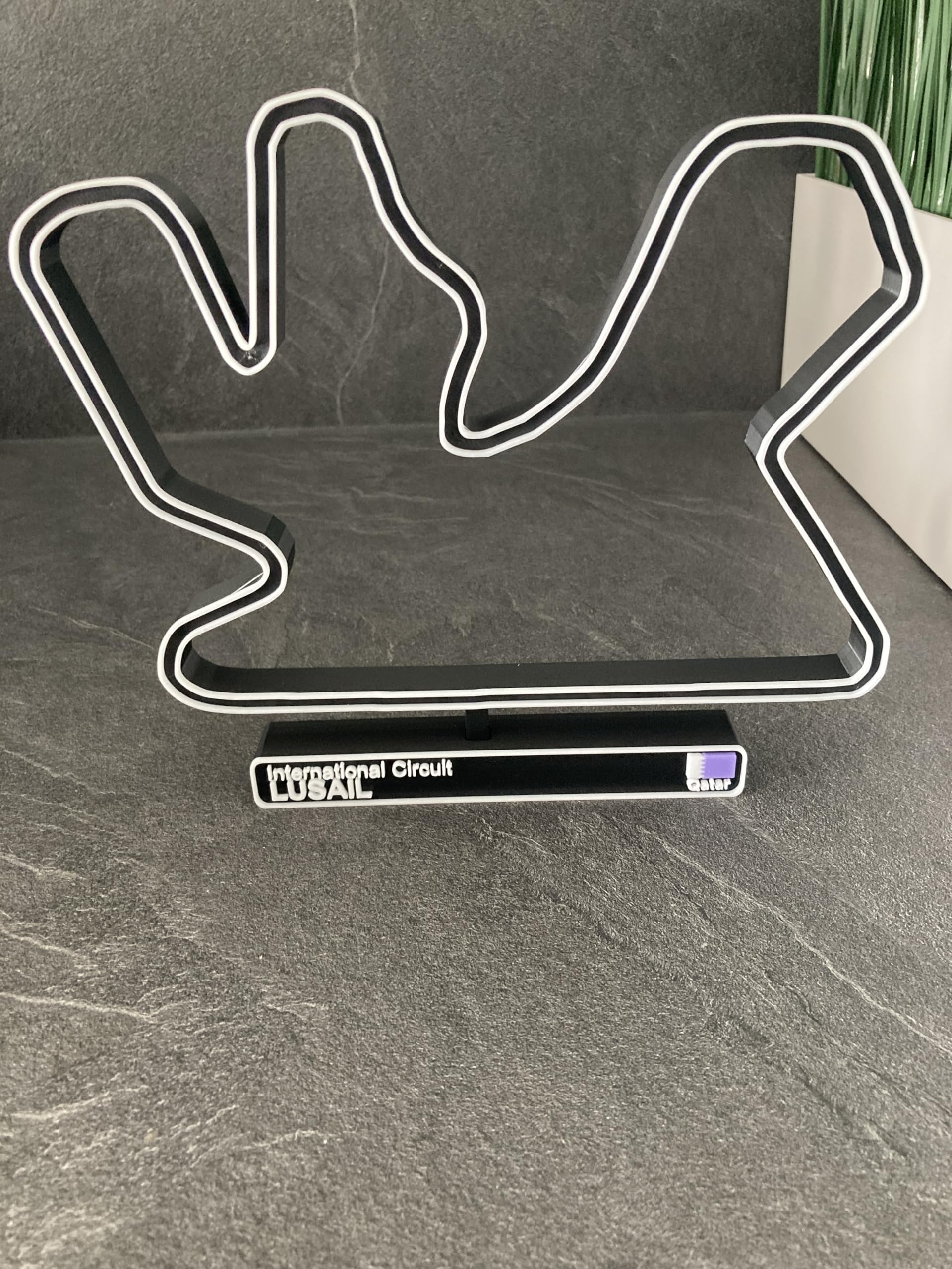 Circuito del Qatar, Modello di Circuito di Corsa 3D, Decorazione Automobile