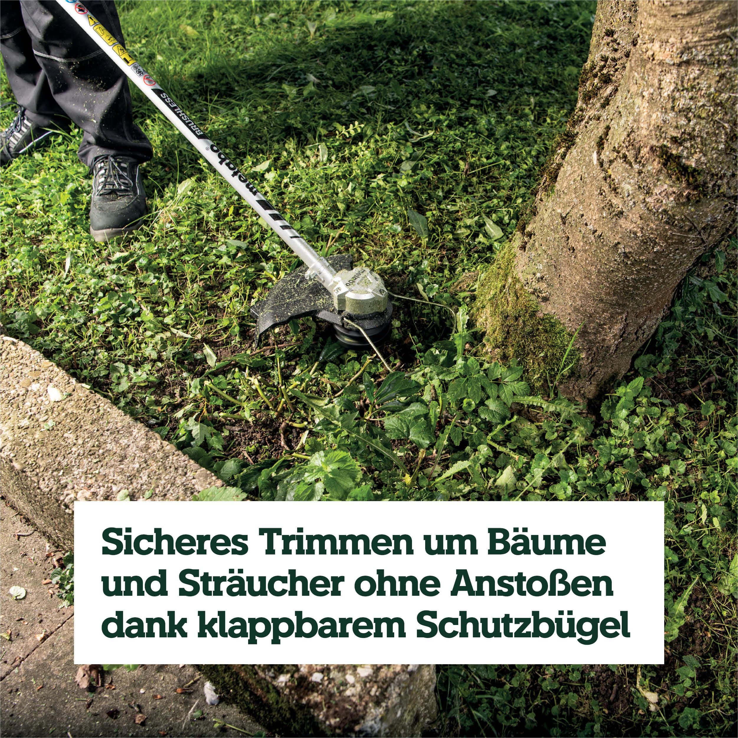 metabo Akku-Rasentrimmer RTD 18 LTX BL 30, Brushless Rasenkantenschneider