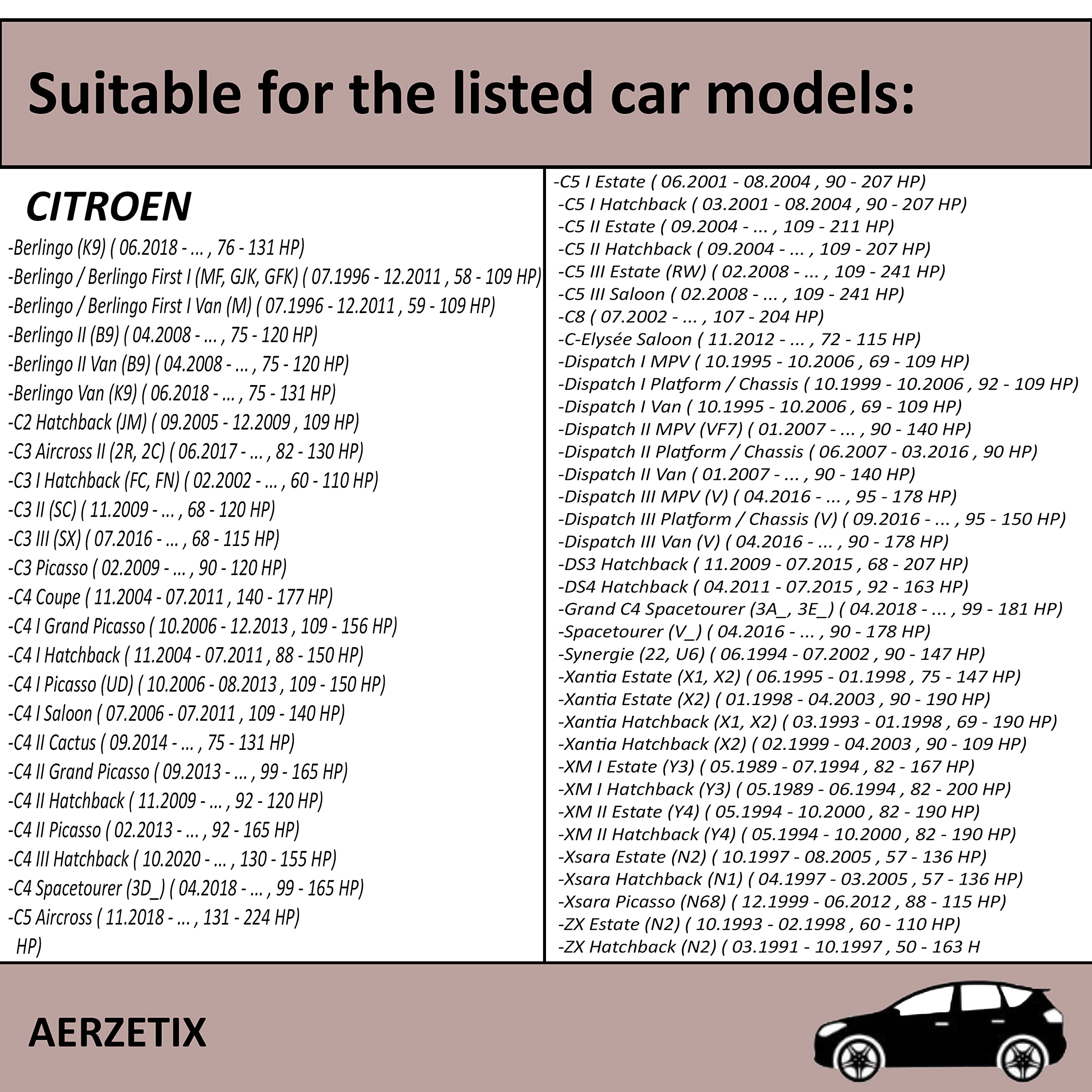 AERZETIX - C40098 - Boccola guida frizione - compatibile con 210535, 9618819780, 3645729, 9629860480