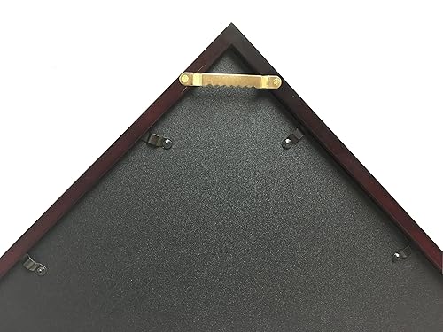 Miniatura 3 de Estuche sólido de cerezo para bandera estadounidense de 5×95pies para entierro de veterano