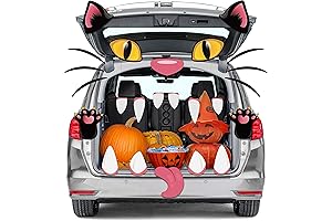 Black Cat Trunk or Treat Car Decoration Kit