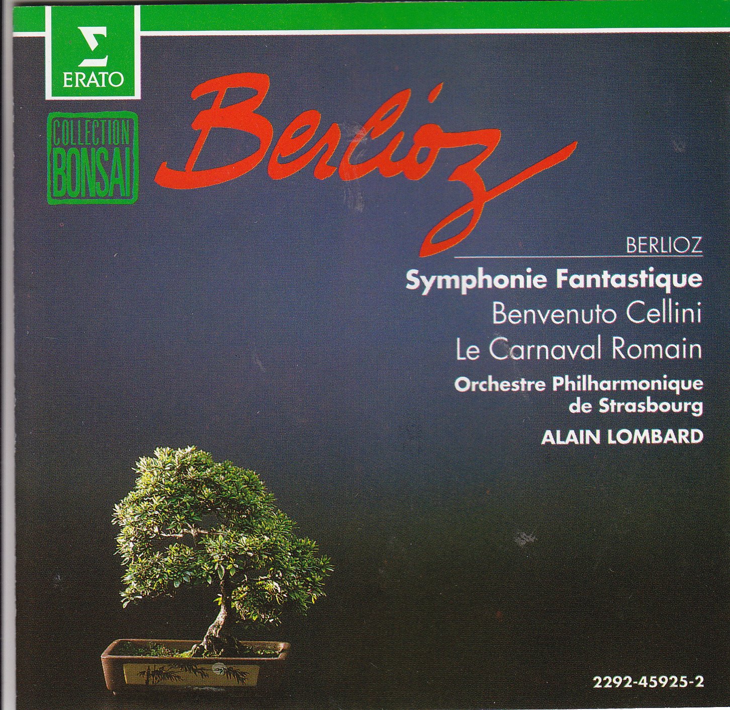 Symphonie Fantastique [Audio CD] Berlioz; Lombard and Strasbourg Philharmonic