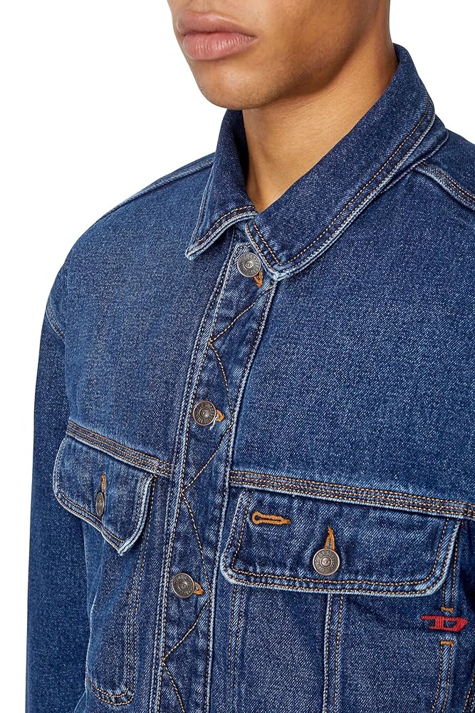 【美品】DIESEL ディーゼル デニム オーバーサイズ トラッカー ジャケット Amazon | [Diesel] (ディーゼル) メンズ デニム ジャケット
