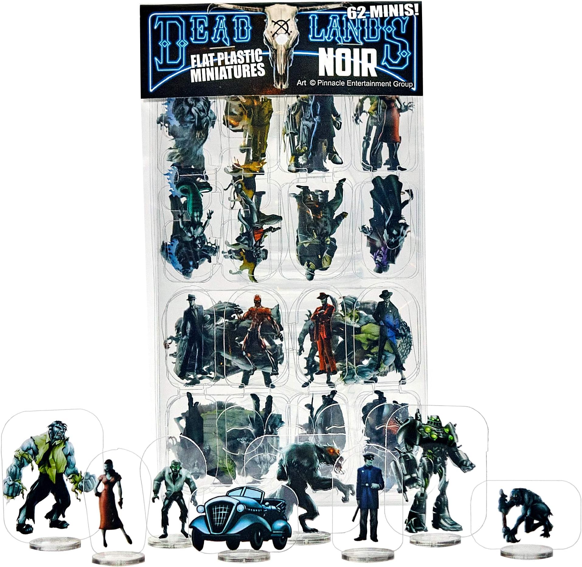 Arcknight Flat Plastic Miniatures (Deadlands Noir)