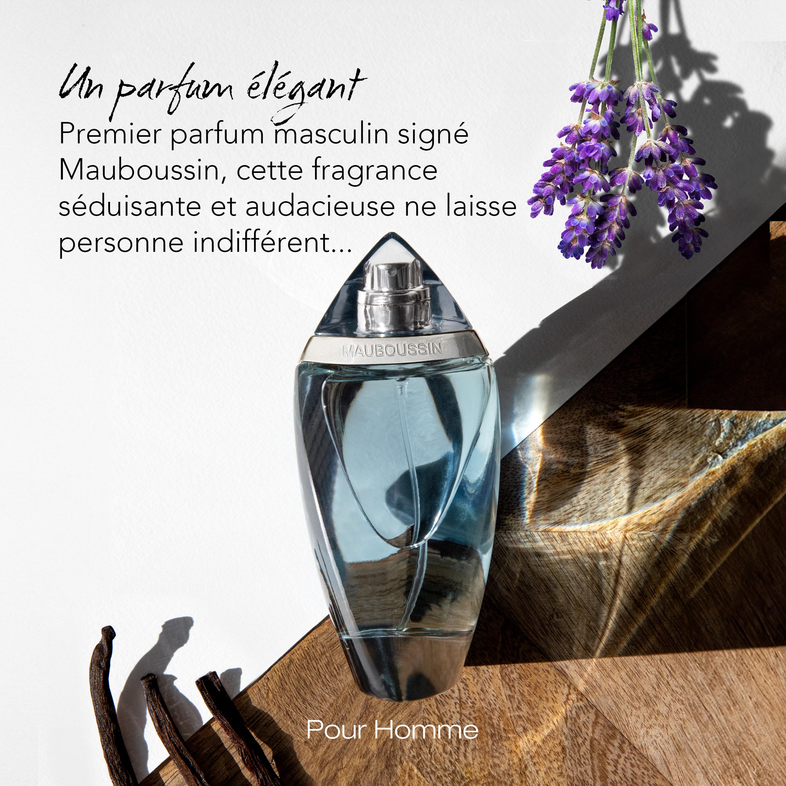 Mauboussin - Original Homme 100ml + 20ml (Travel Spray) - Eau de Parfum Homme - Senteur Boisée & Aromatique