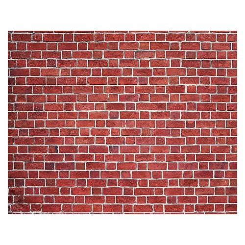VitalCozy 15 x 10 ft Brick Wall Backdrop for Photoshoot