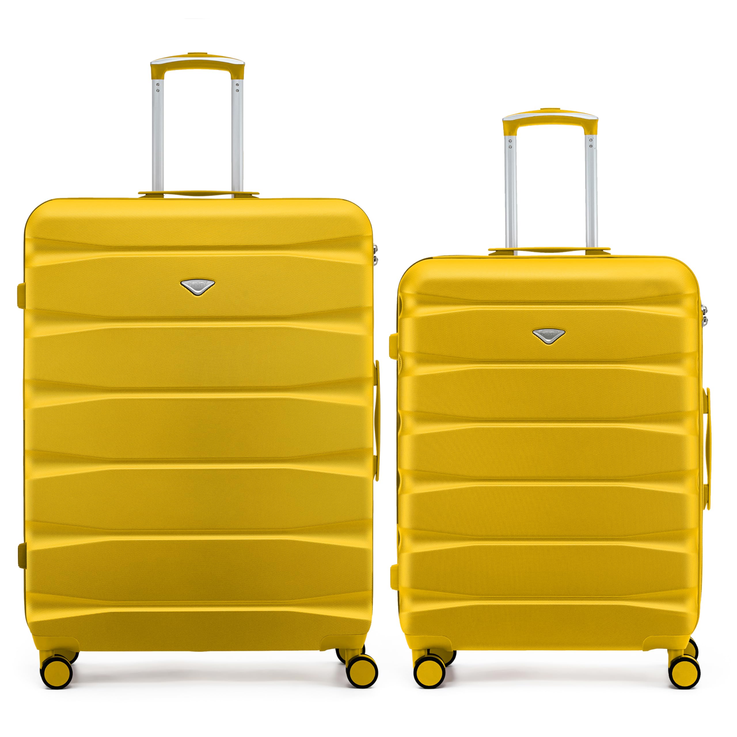 Flight Knight Underseat Cabin Suitcase 45x36x20cm | Free Hand Luggage for EasyJet & Wizz Air | Lightweight ABS Hard Shell with 8 Silent-Glide Spinner Wheels | Max Space Travel Bag — view 126